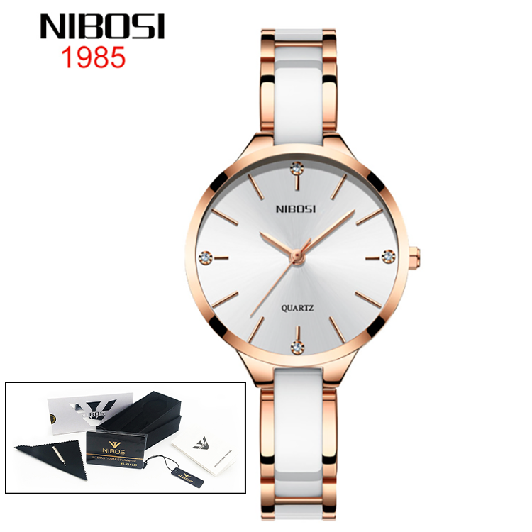 Women's Luxury Ceramic Bracelet Quartz Fashion Watch