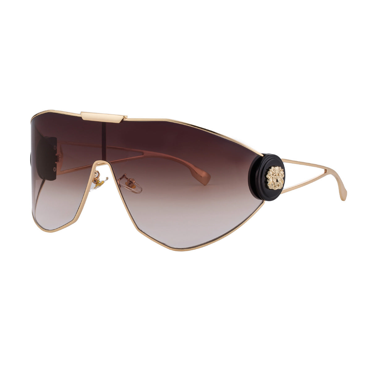 Women's Full-Frame Aviator Sports Sunglasses UV Protection
