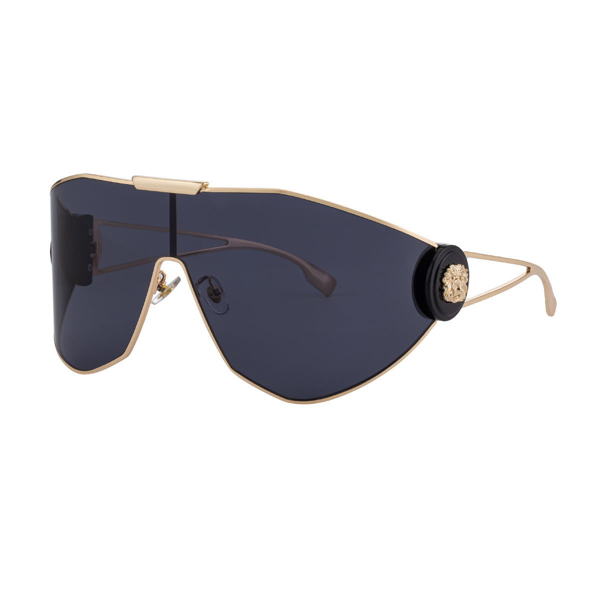 Women's Full-Frame Aviator Sports Sunglasses UV Protection
