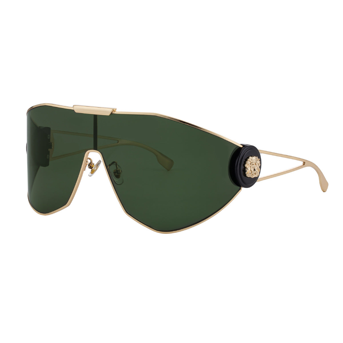 Women's Full-Frame Aviator Sports Sunglasses UV Protection