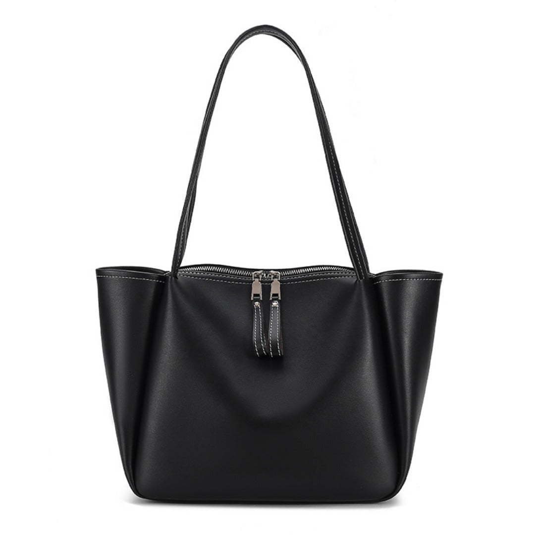 Women's Large Soft PU Leather Hobo Tote Bag