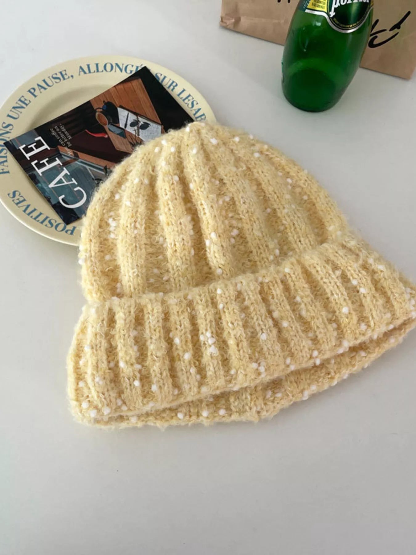 Unisex Knitted Beanie Hat Warm Winter Casual Cap