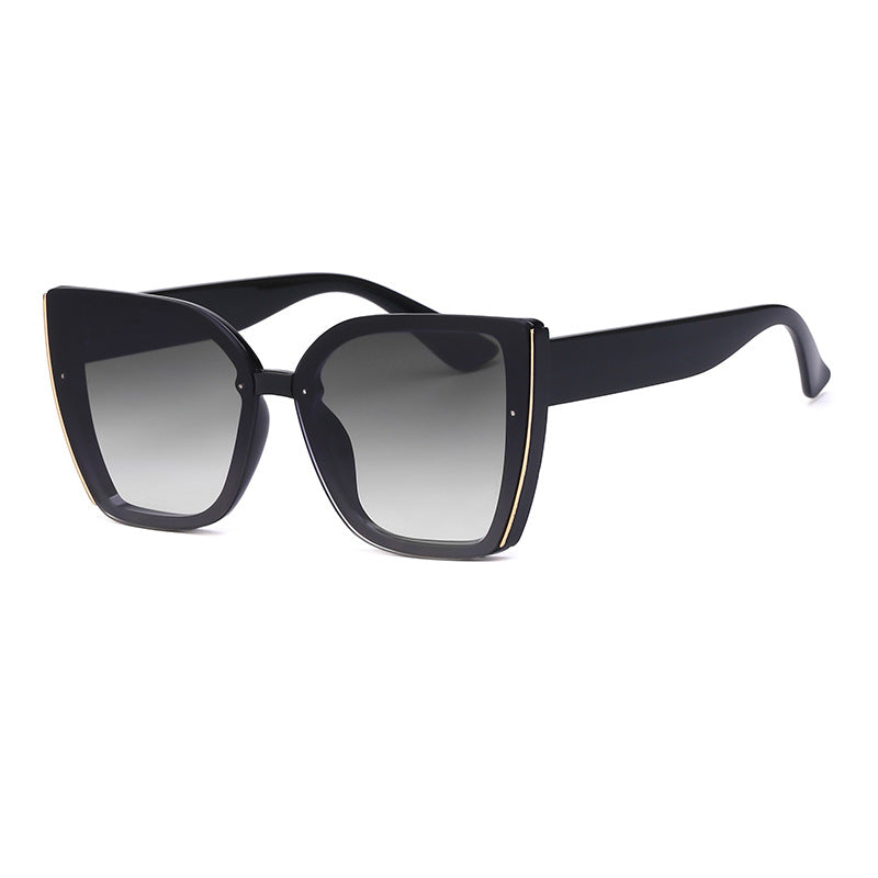 Women's Oversized Cat-Eye UV Protection Fashion Sunglasses
