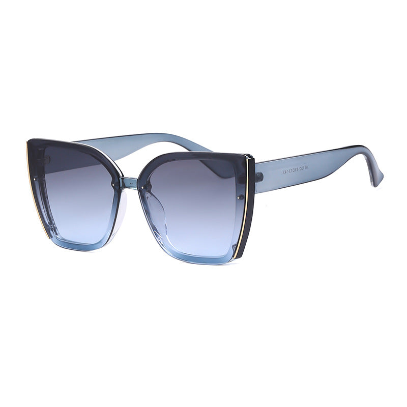 Women's Oversized Cat-Eye UV Protection Fashion Sunglasses