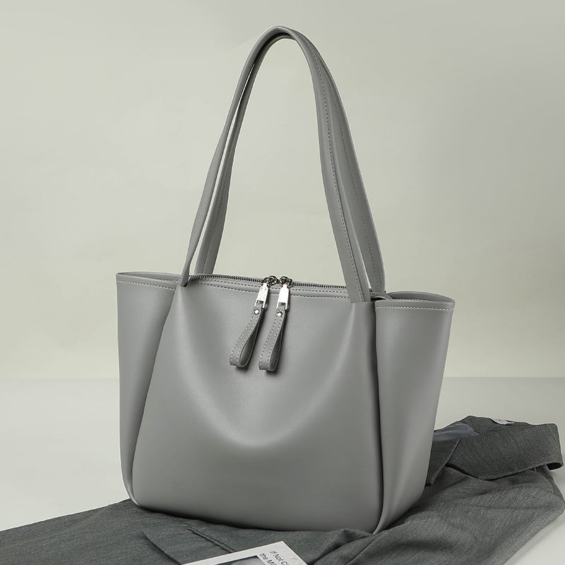 Women's Large Soft PU Leather Hobo Tote Bag