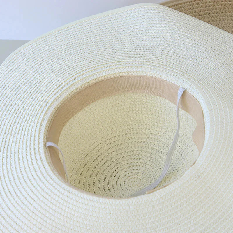 Women's Summer Straw Hat Wide Brim Beach Fashion