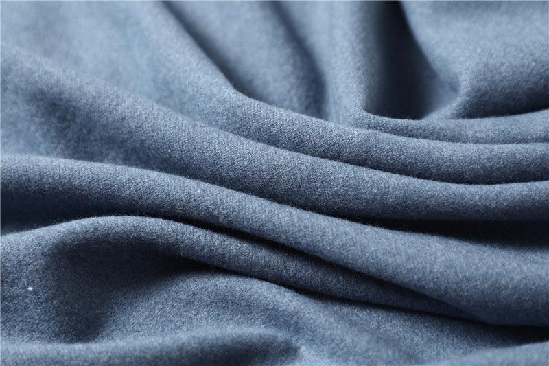 Women's Soft Cashmere Winter Warm Tassel Scarf Wrap