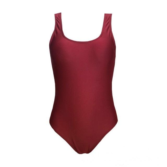 Women's Printed Mesh One Piece Tummy Control Swimsuit
